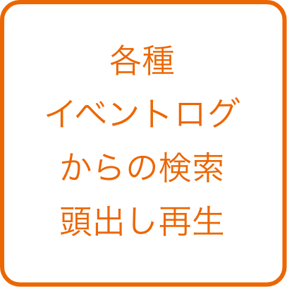 使用している全ての履歴を365日24時間取得